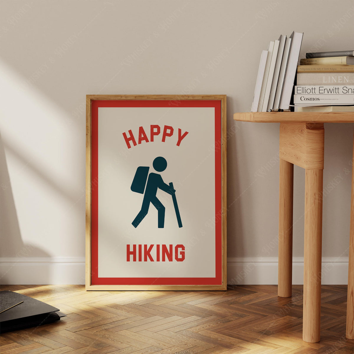 Happy Hiking Print