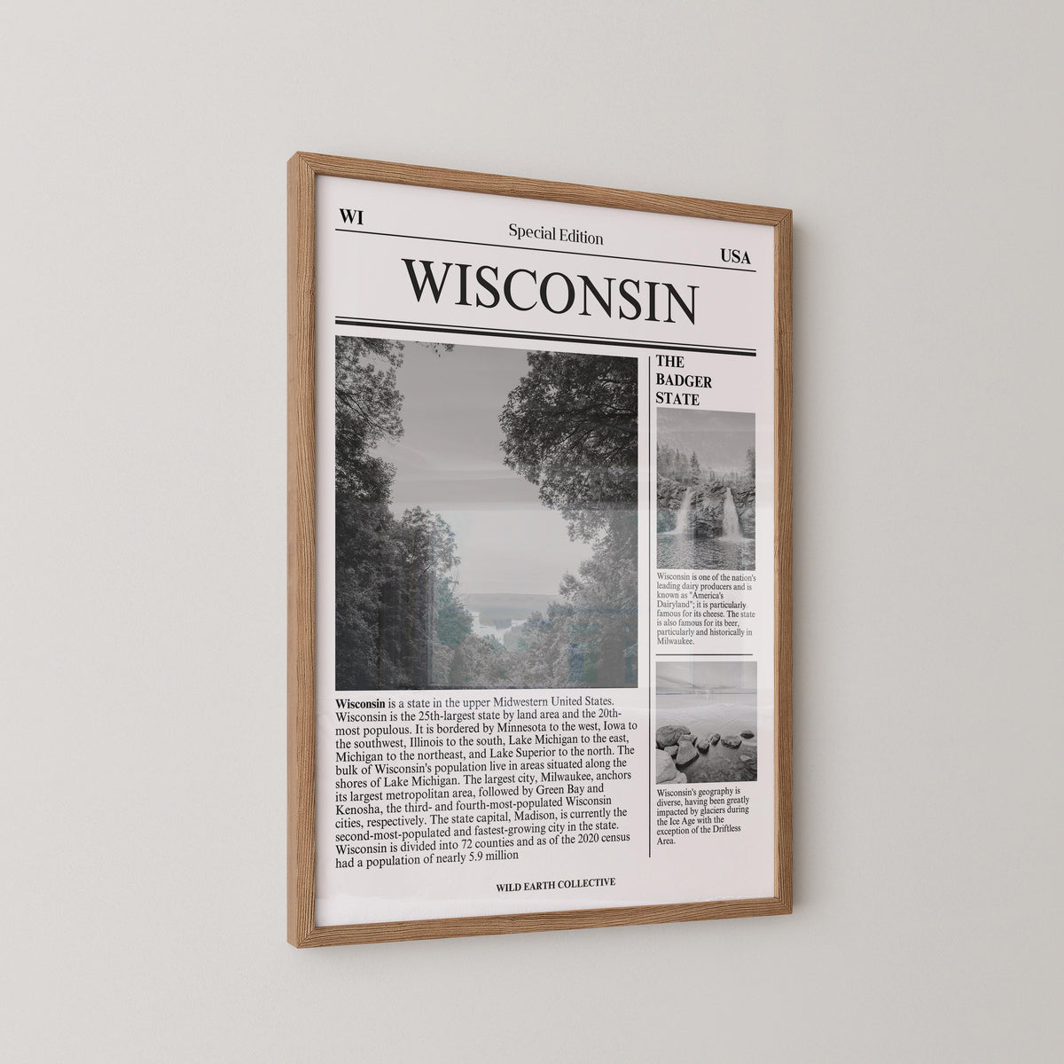 Wisconsin Newspaper Print