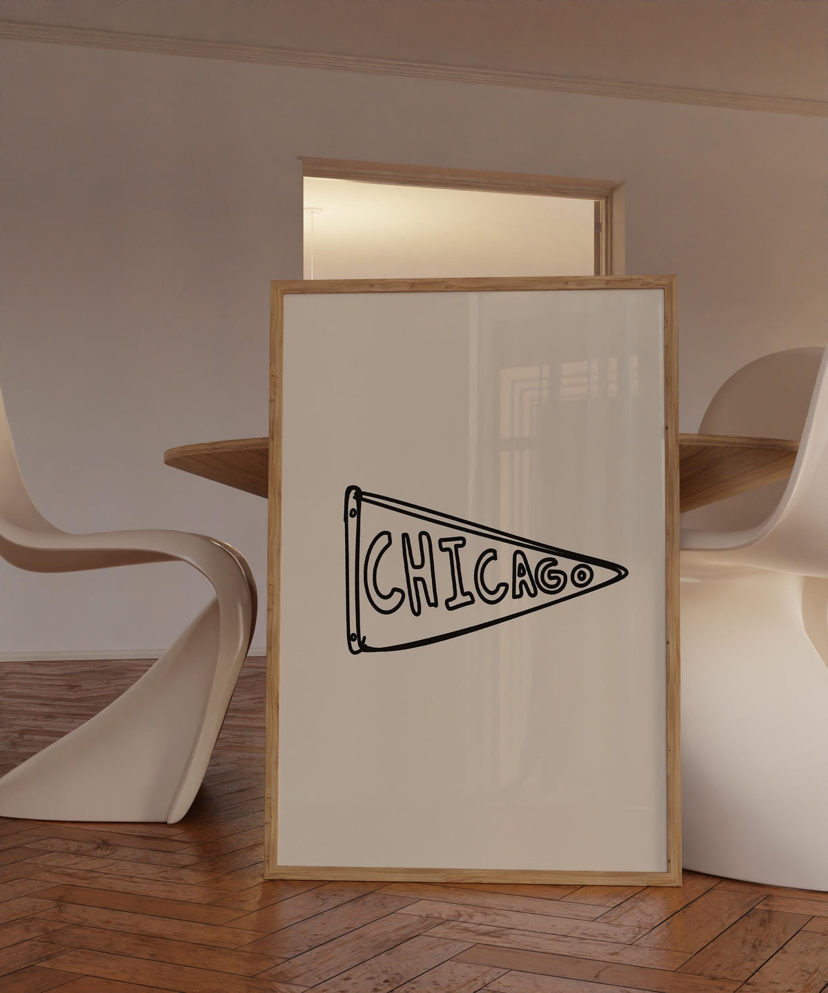 Chicago Banner Print
