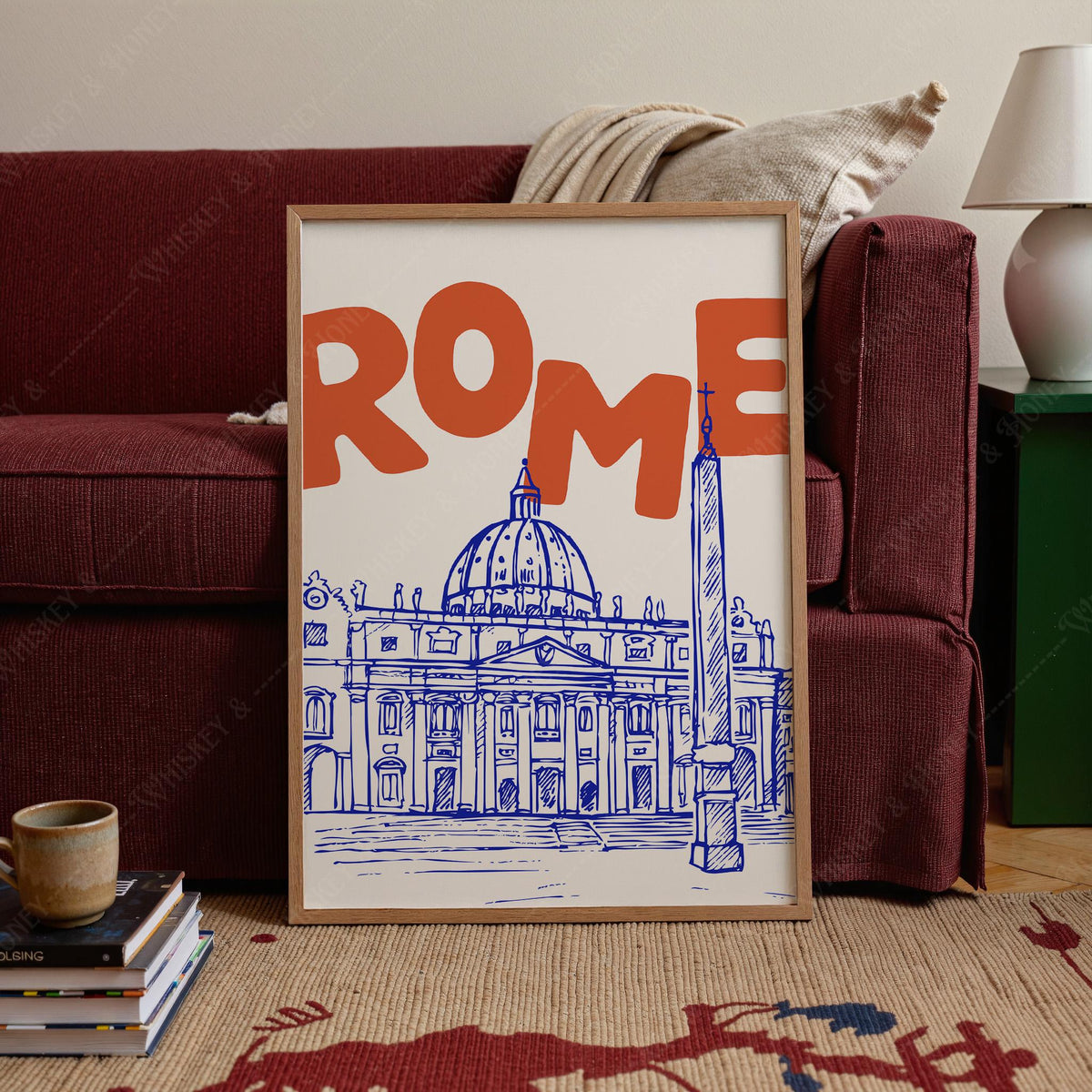 Rome Travel Print