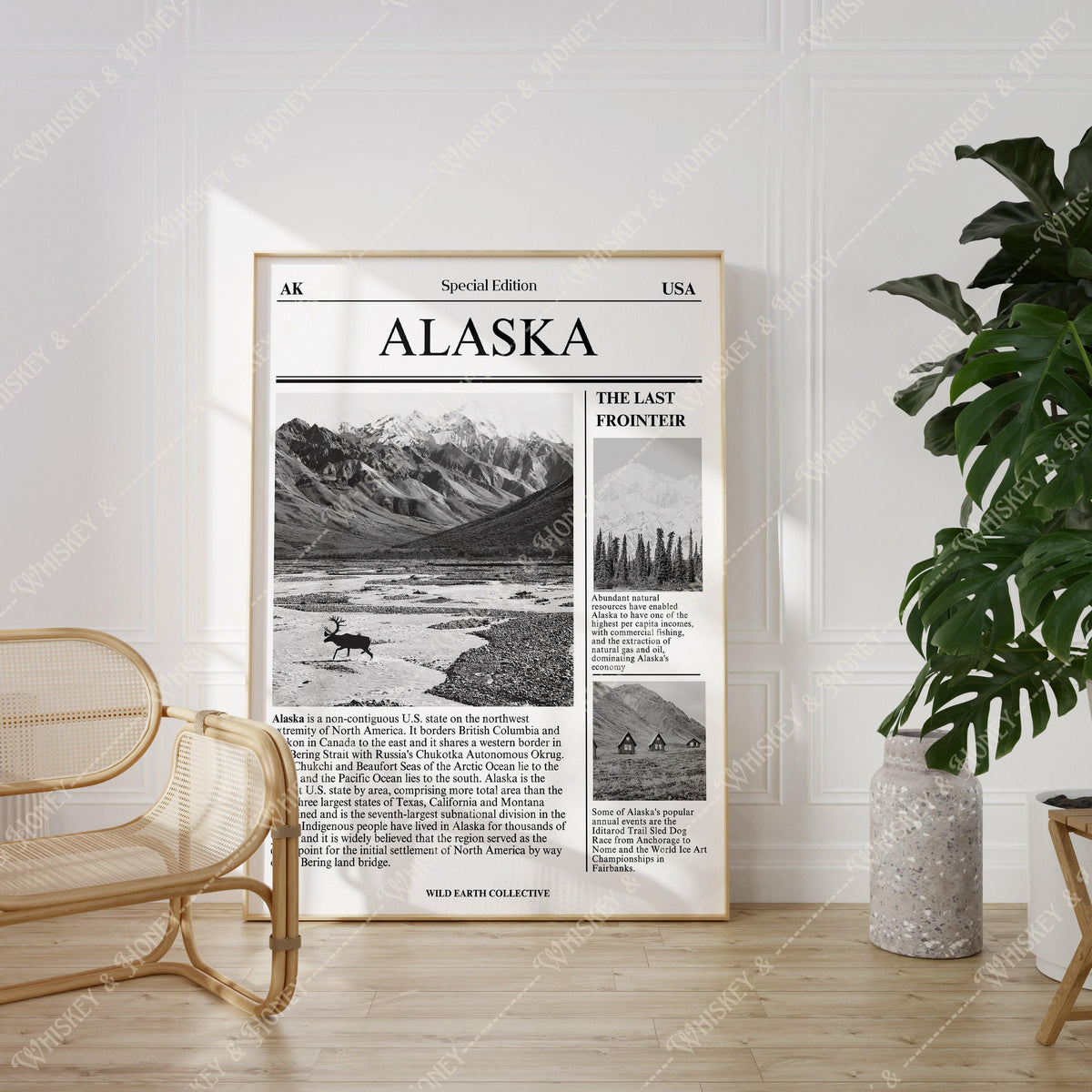 Alaska State Newspaper Print