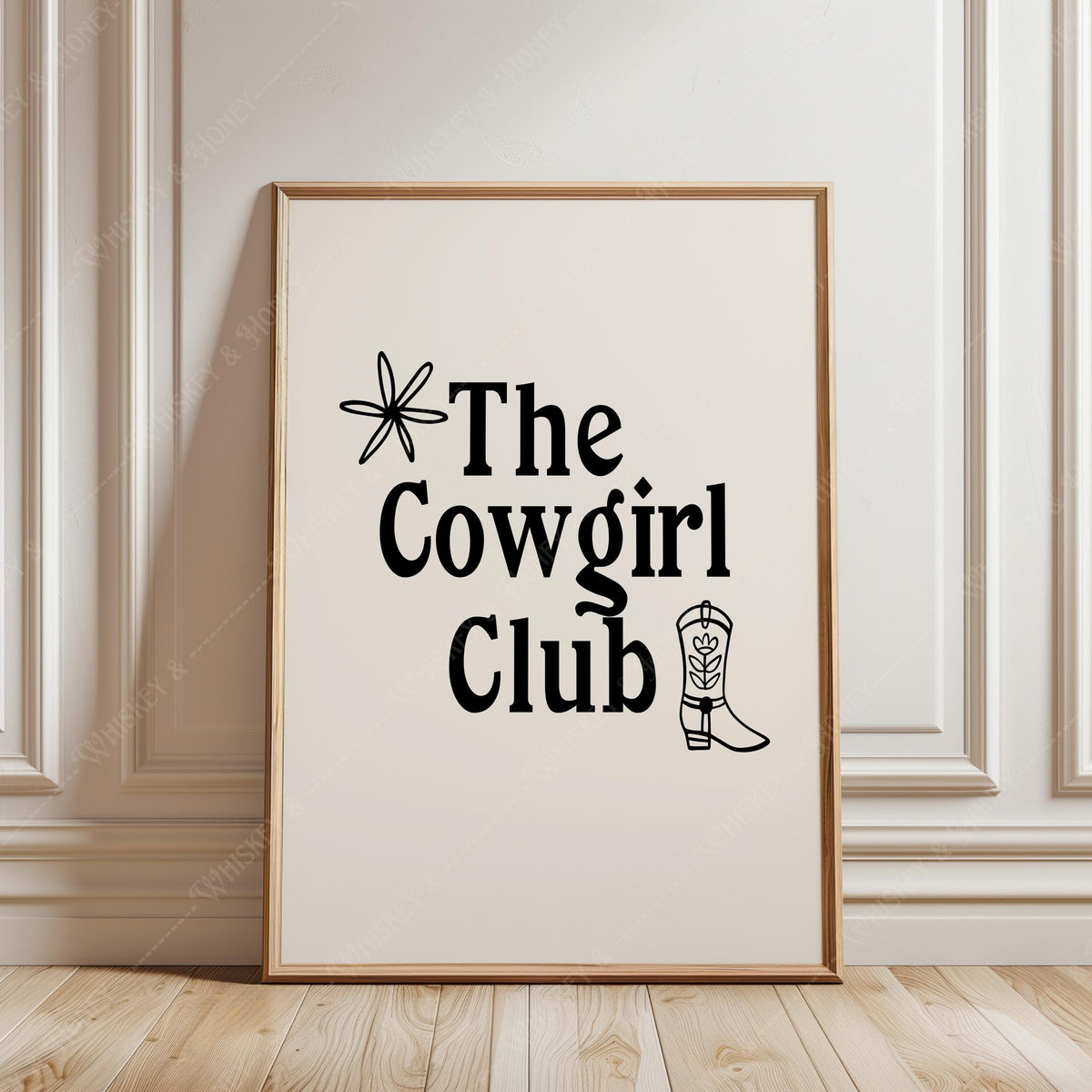 The Cowgirl Club Print