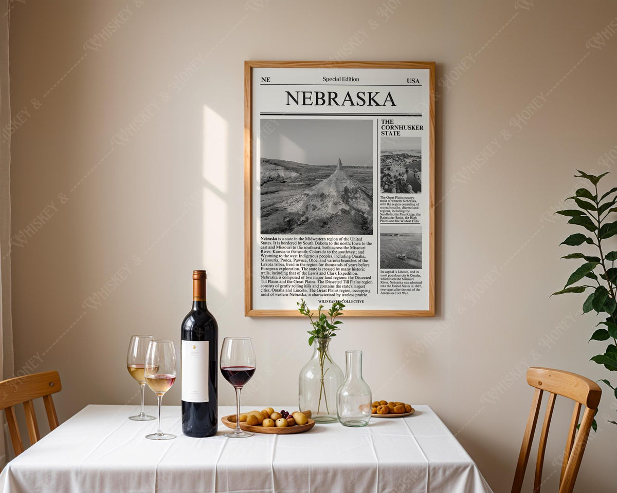 Nebraska State Newspaper Print