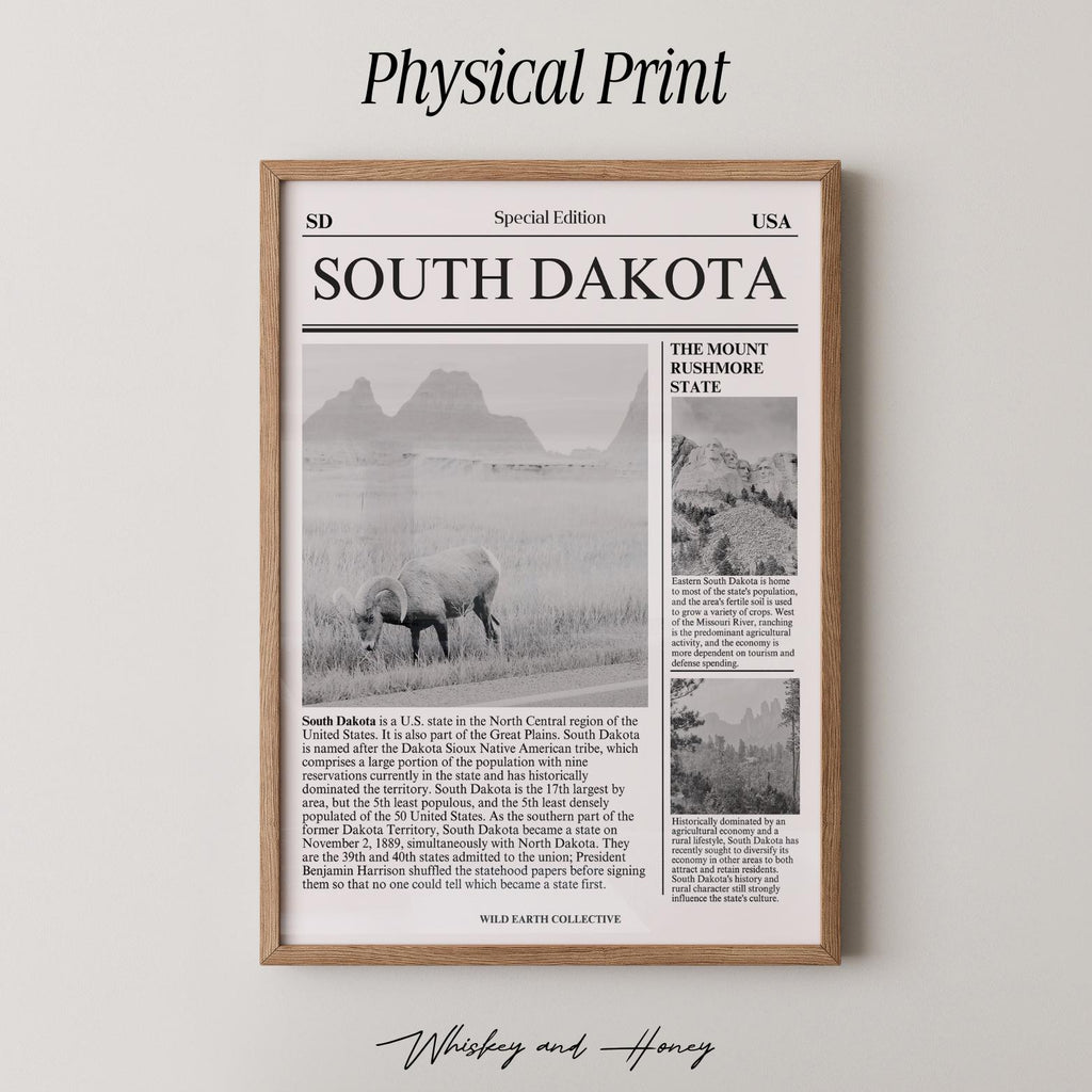 South Dakota Newspaper Print