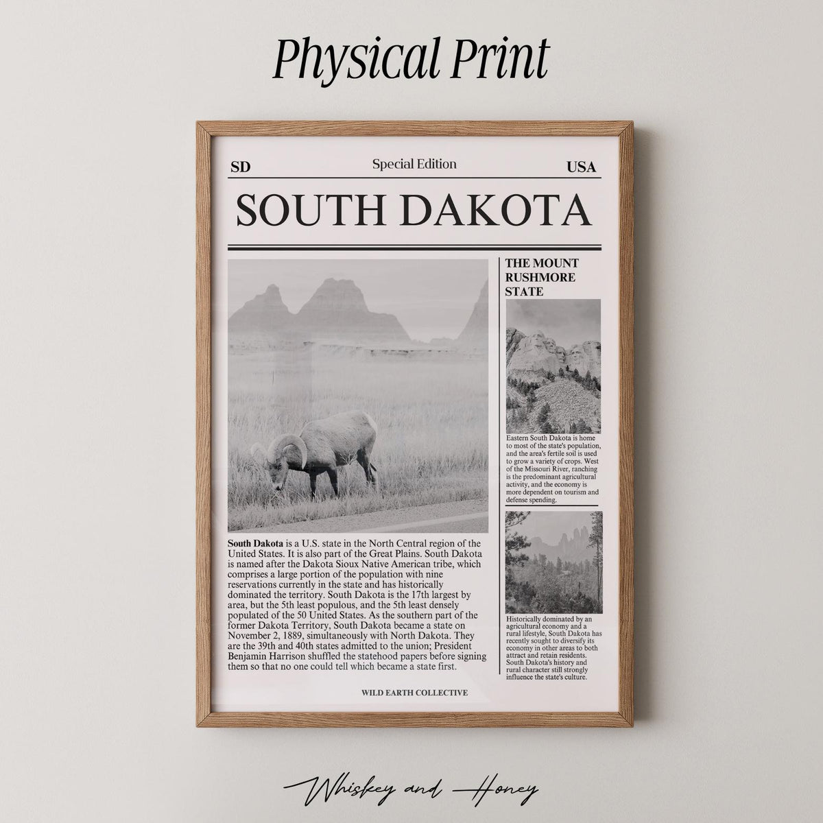 South Dakota Newspaper Print
