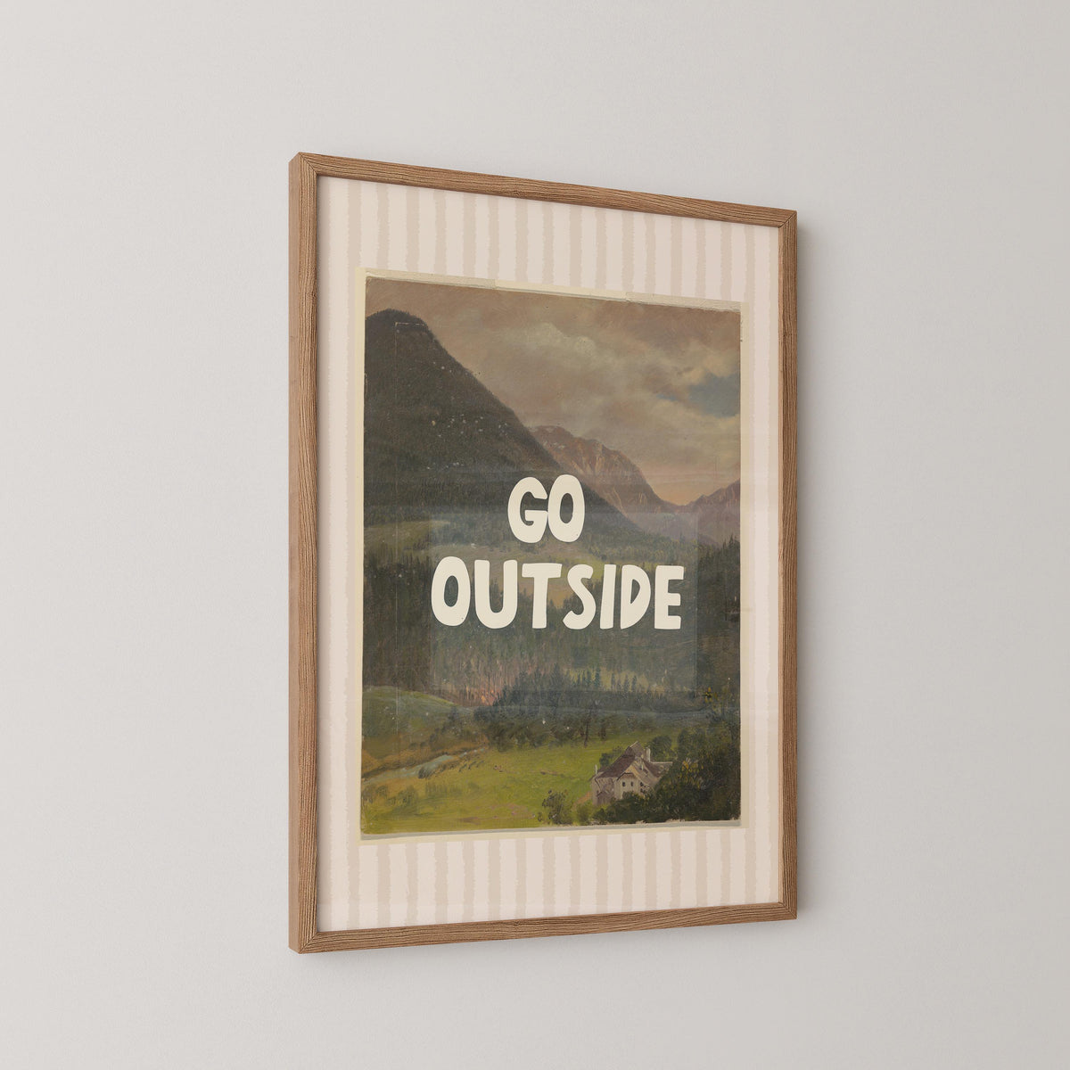 Go Outside Art Print
