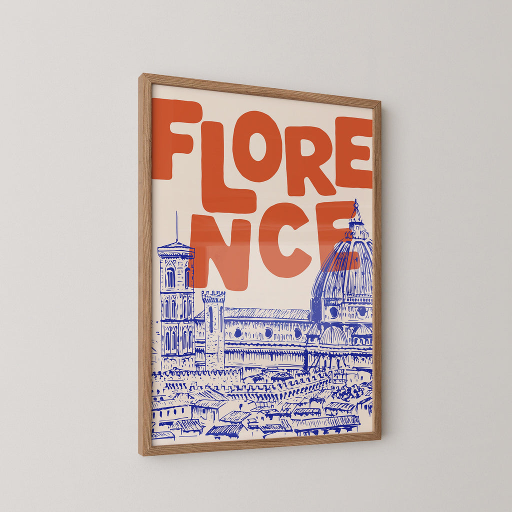 Florence Italy Travel Print