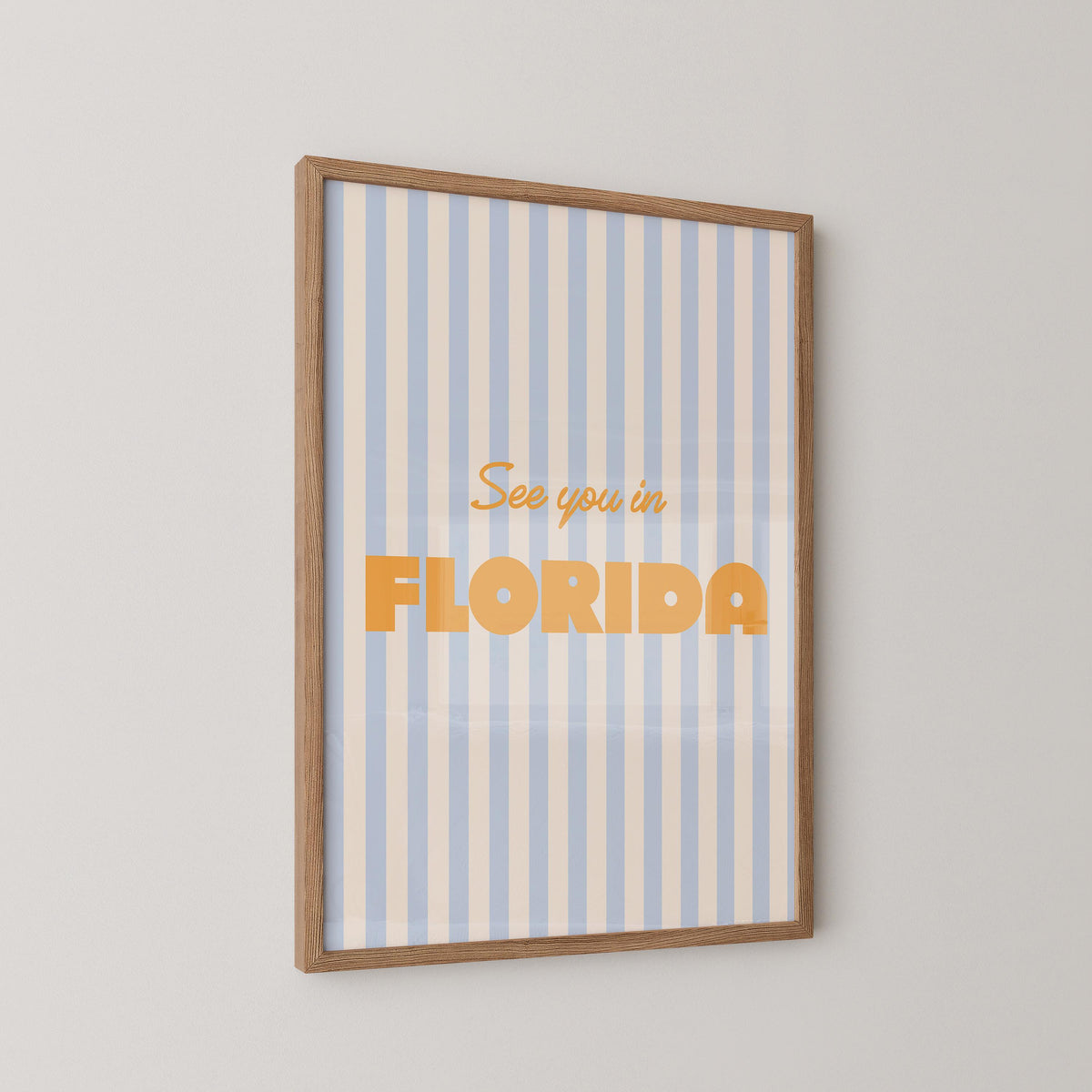 See You In Florida Print