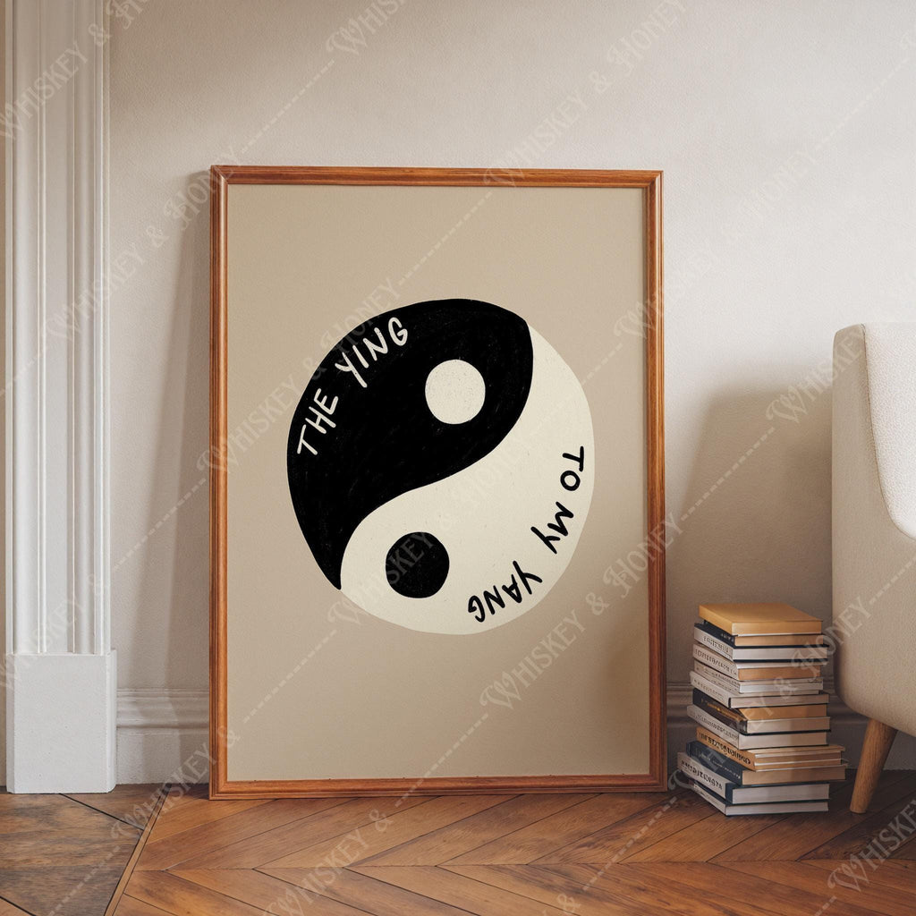 Ying Yang Print