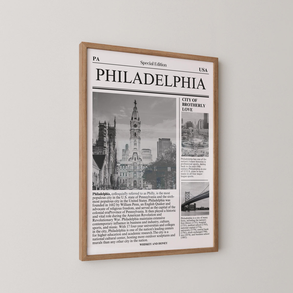 Philadelphia Newspaper Print