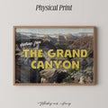 Grand Canyon Vintage Postcard Print