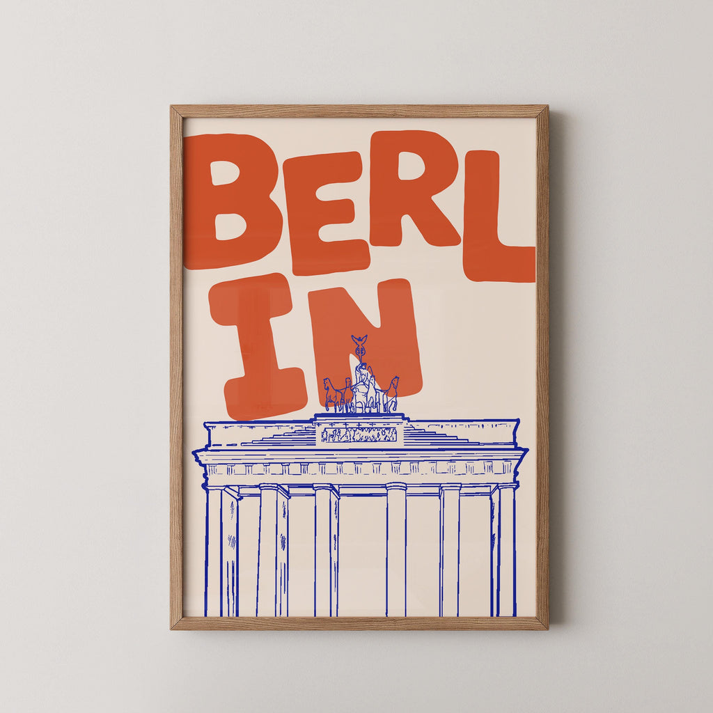 Berlin Travel Print