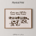 Love You Till The Cows Come Home Print