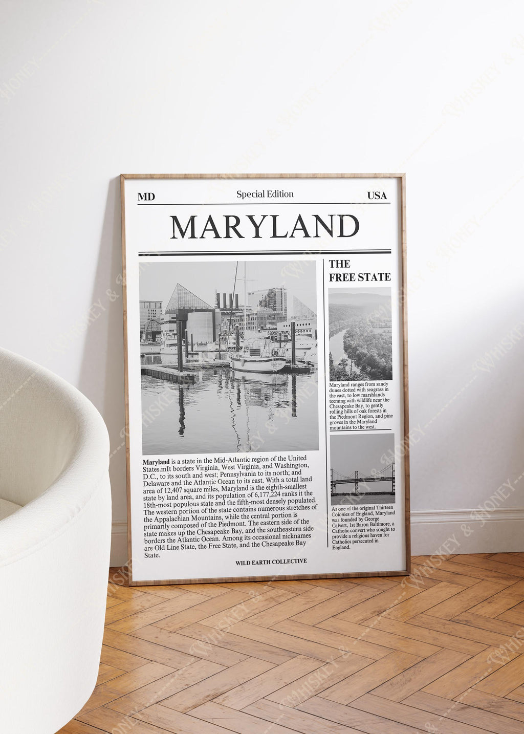 Maryland Newspaper Print