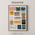 Austin Texas Matchbook Print