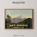Vintage Mount Hood Oregon Print