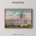 Greetings from Washington D.C. Postcard Print
