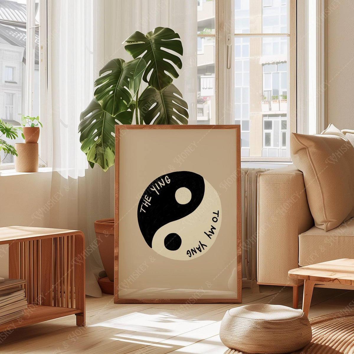 Ying Yang Print