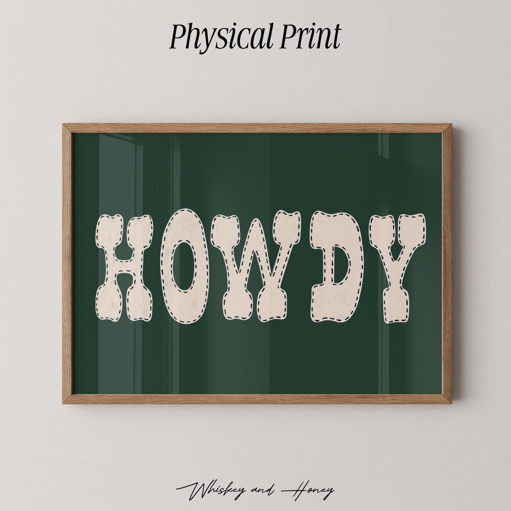 Howdy Print