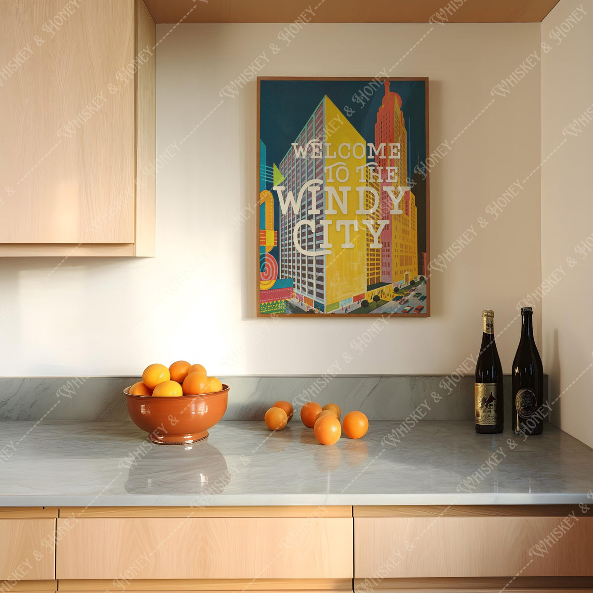 Welcome To The Windy City Print
