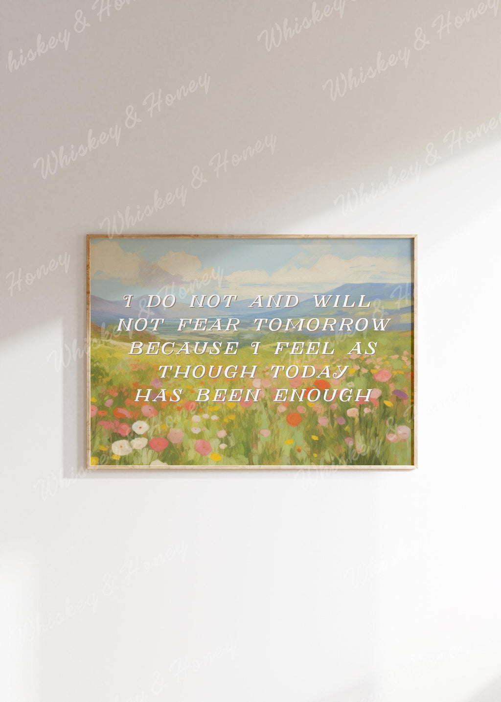 Country Music Lyrics Print