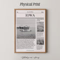 Iowa Newspaper Print