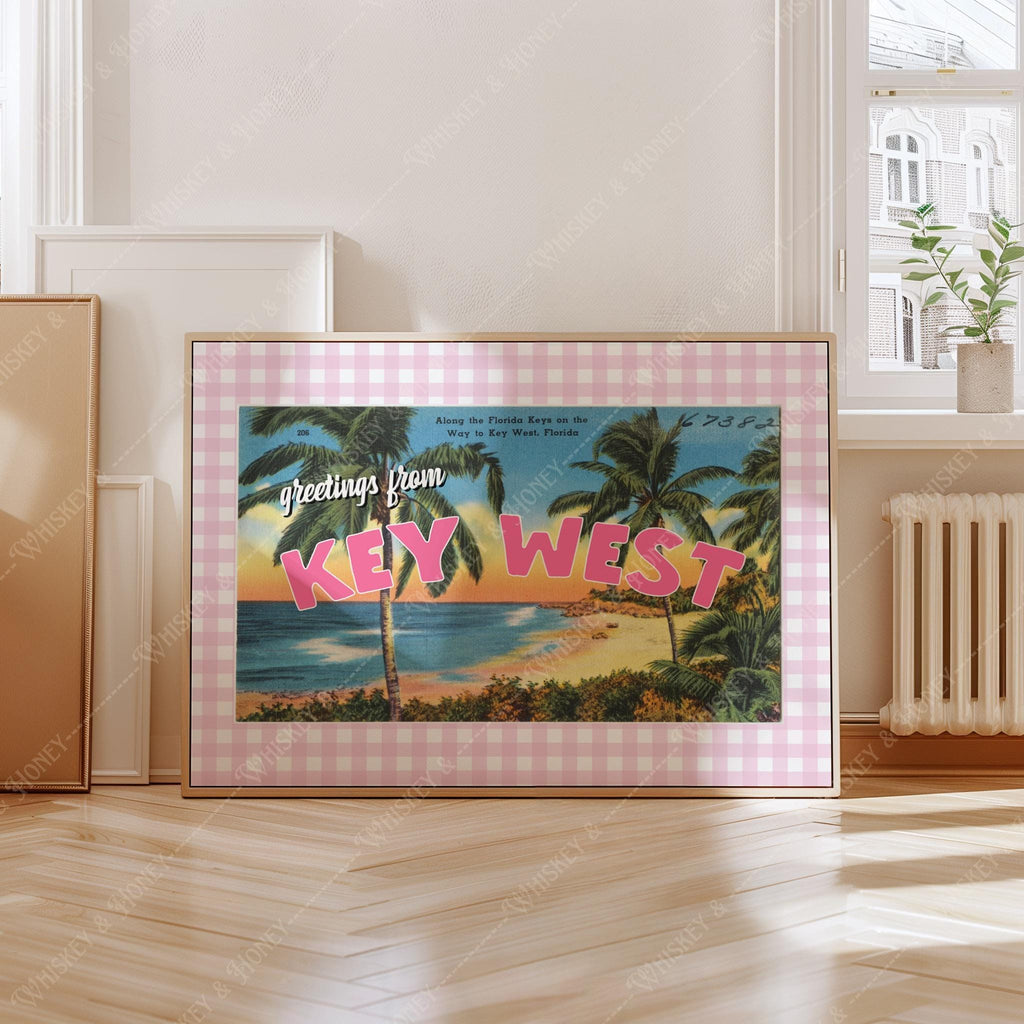 Greetings from Key West Print