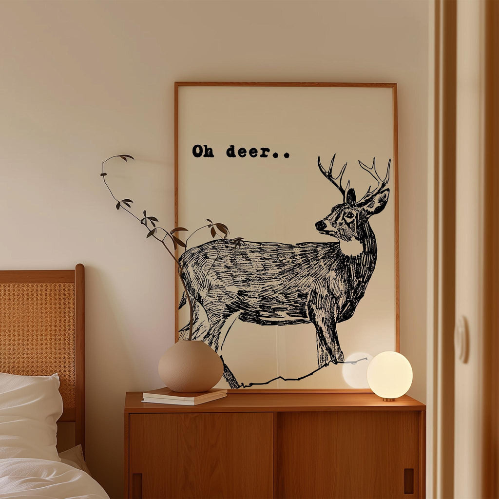 Oh Deer Print