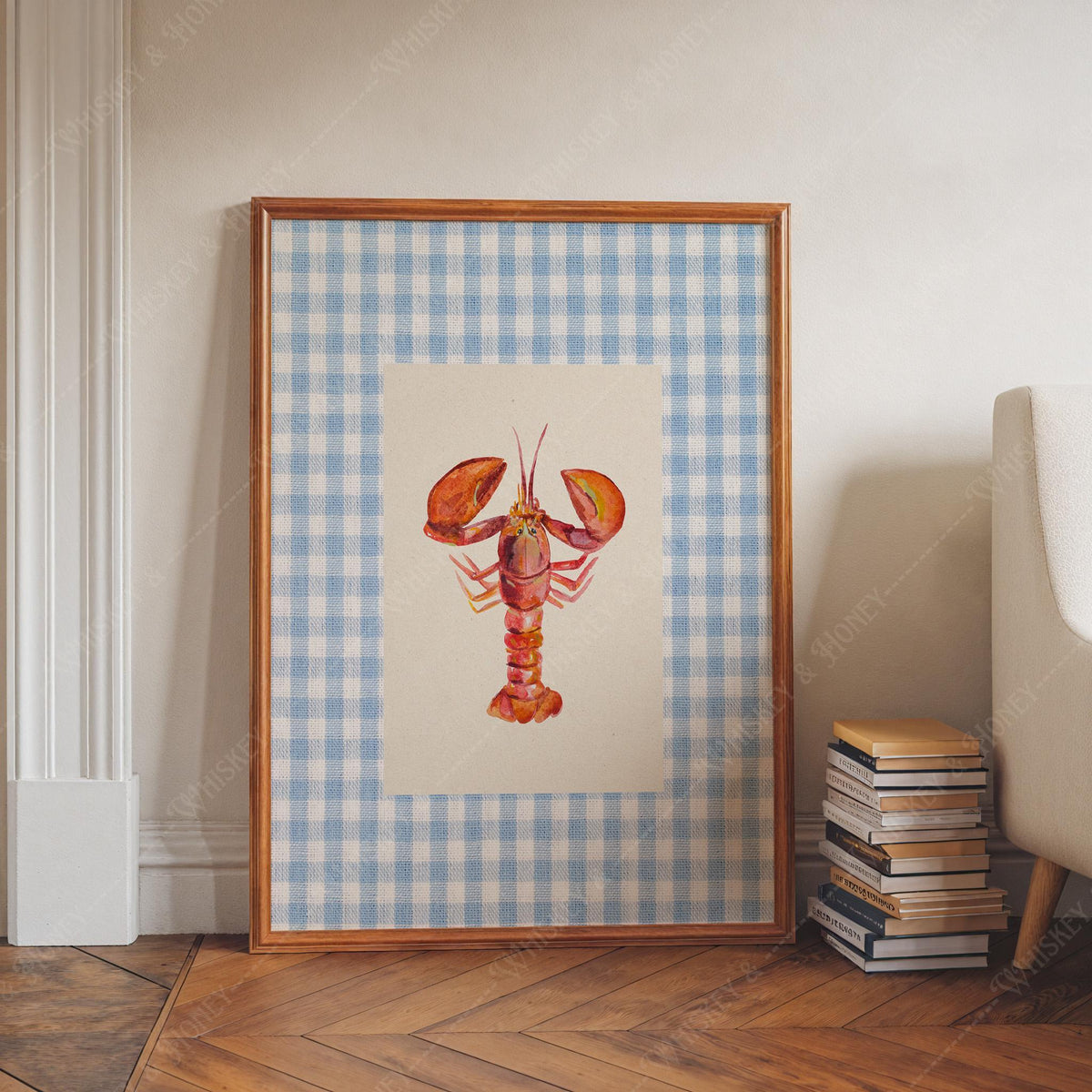 Lobster Watercolor Print