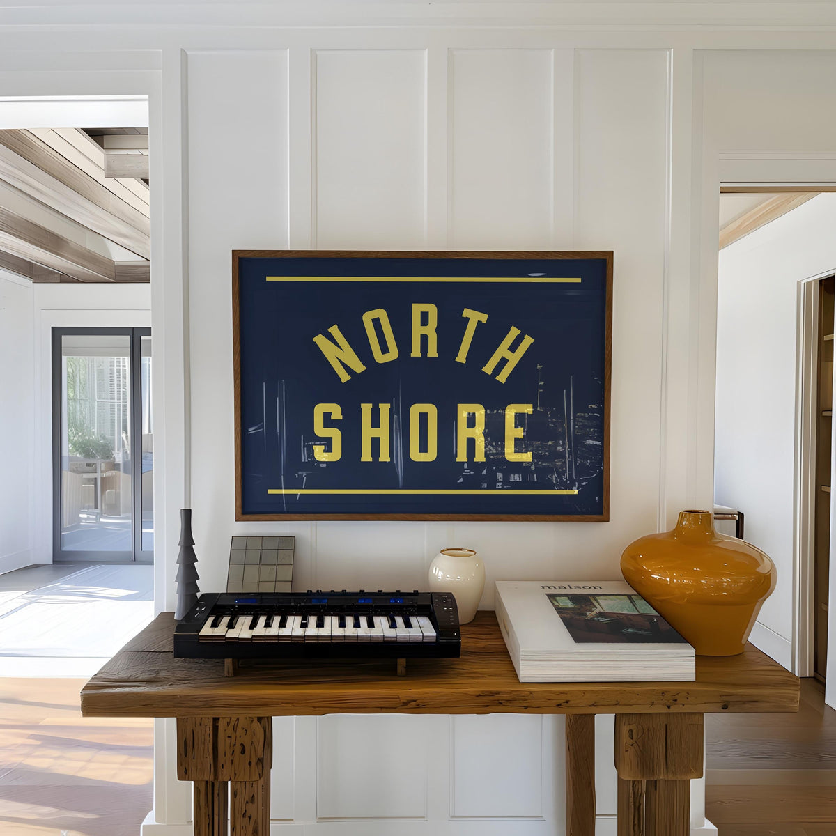 North Shore Typography Print