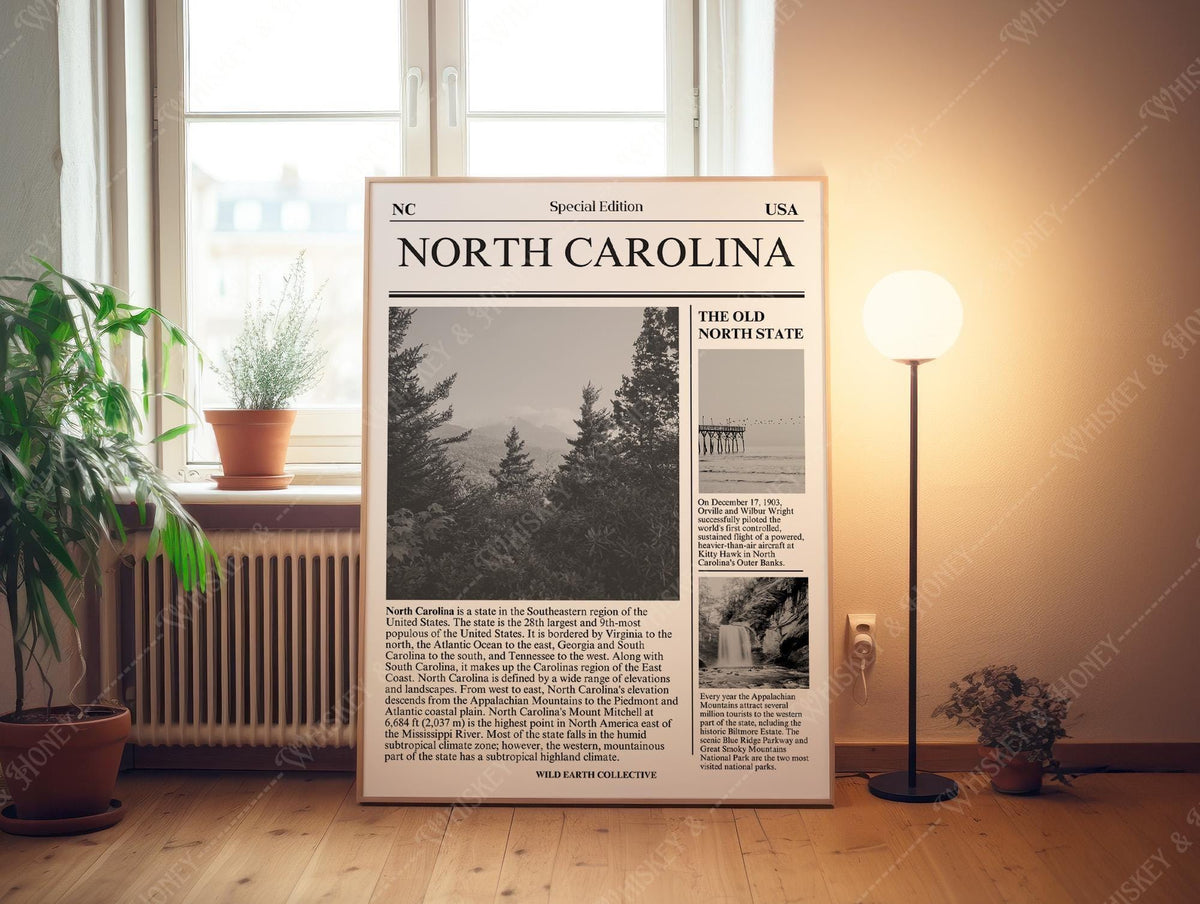 North Carolina Newspaper Print