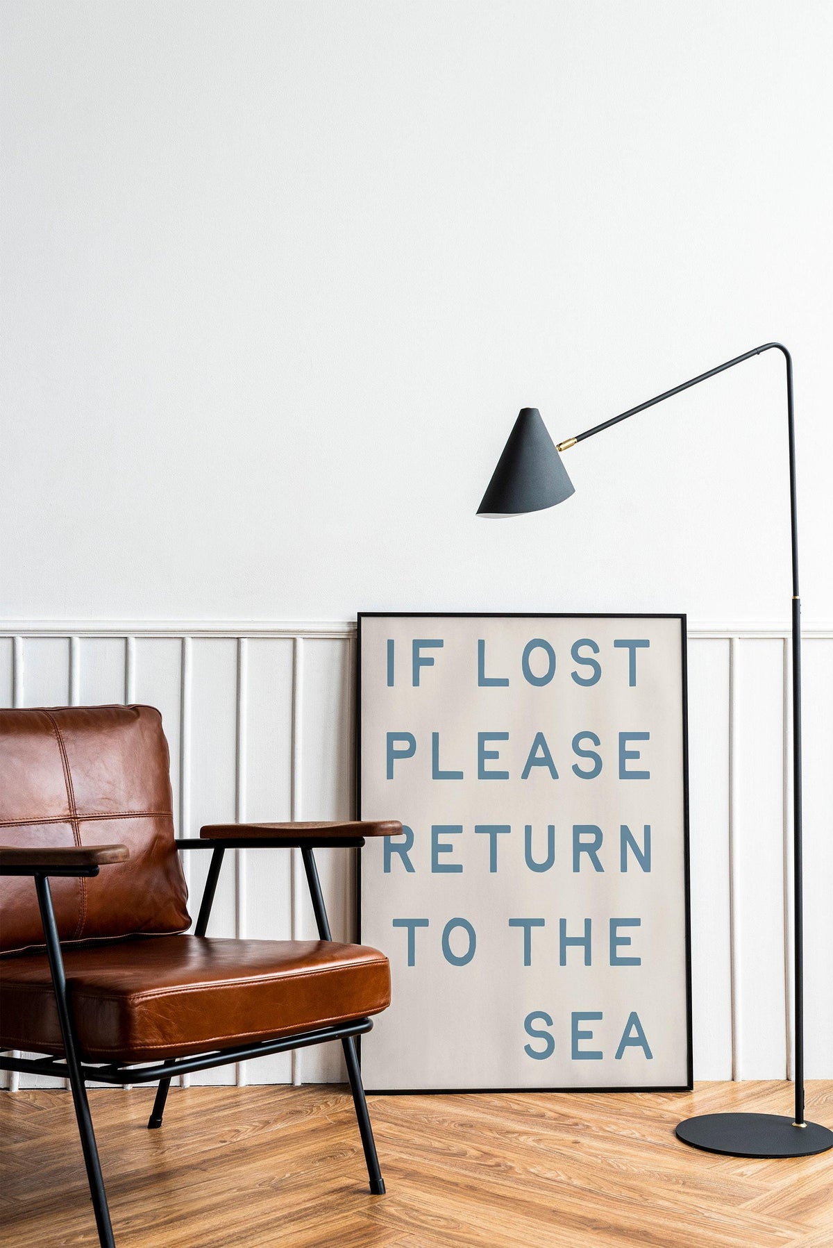 If Lost Return To The Sea Print