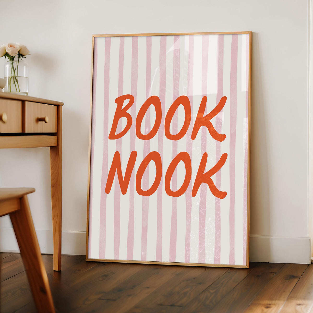 Book Nook Print