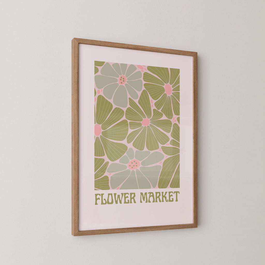 Flower Market Print