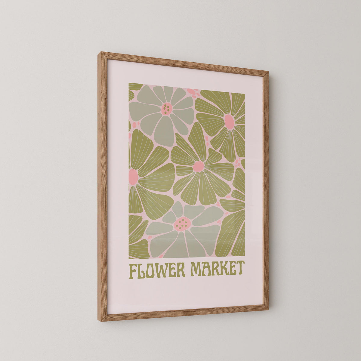 Flower Market Print