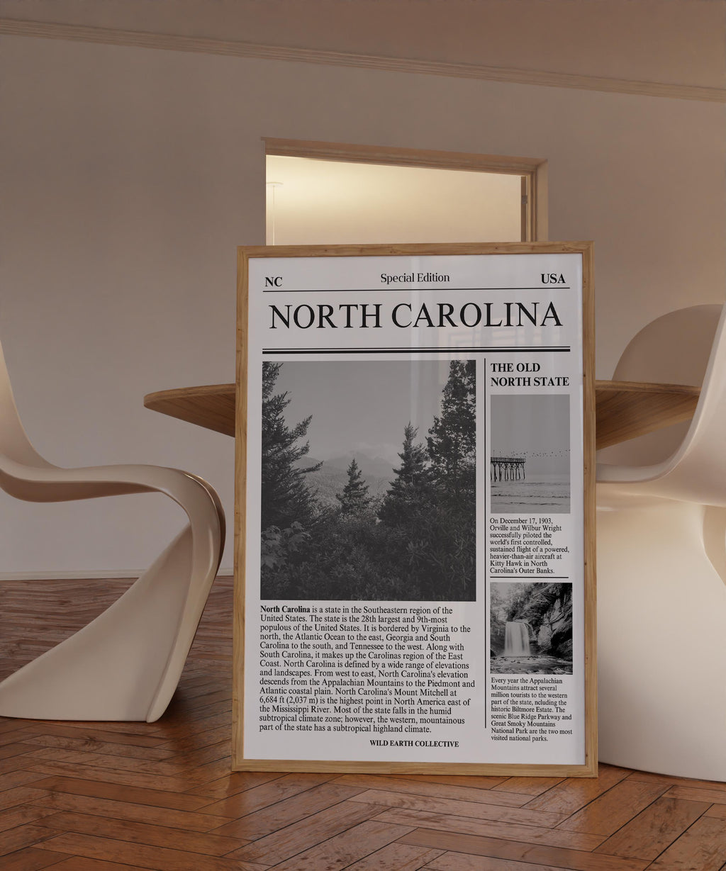 North Carolina Newspaper Print