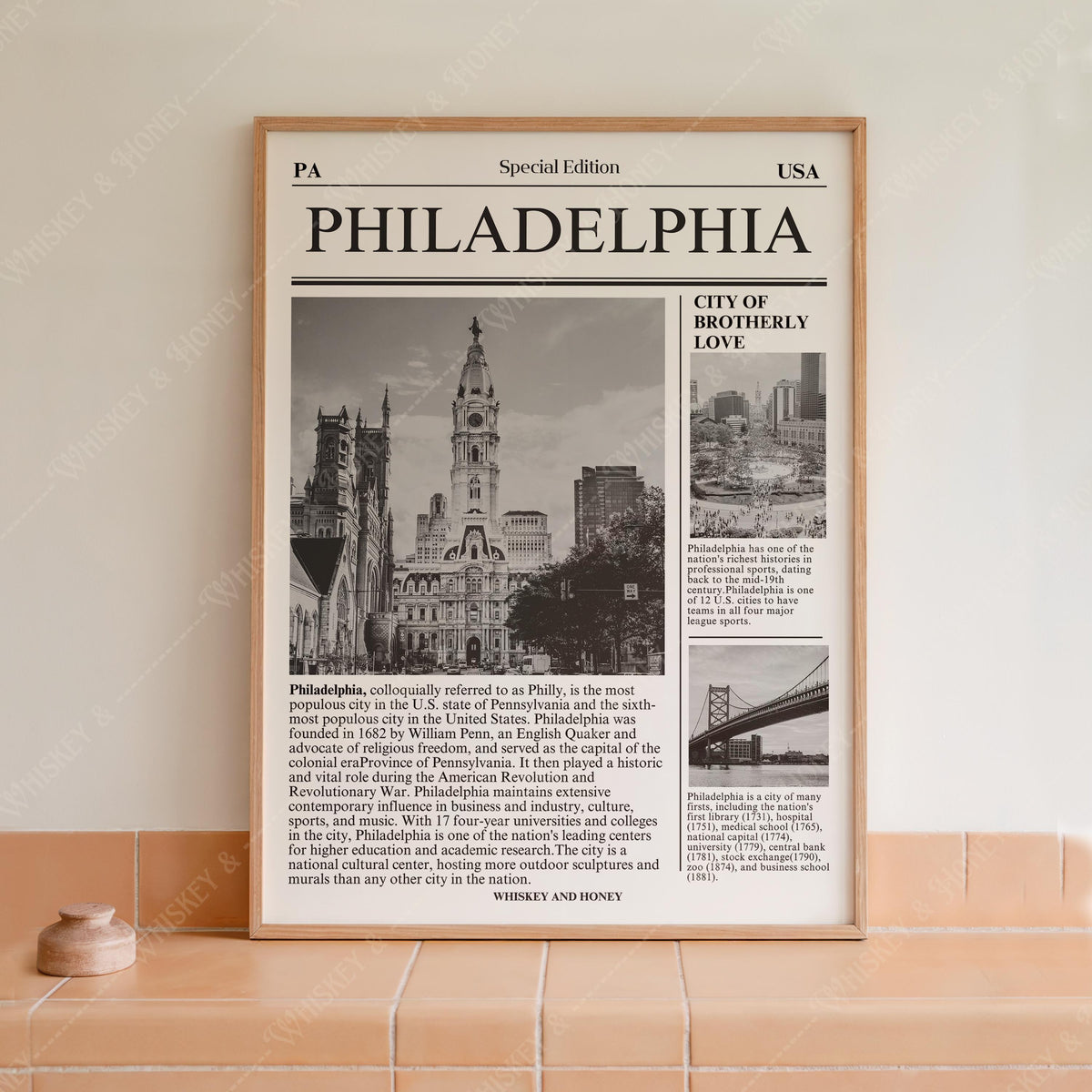 Philadelphia Newspaper Print