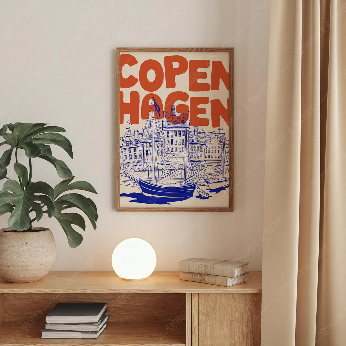 Copenhagen Travel Print