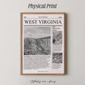 West Virginia Newspaper Print
