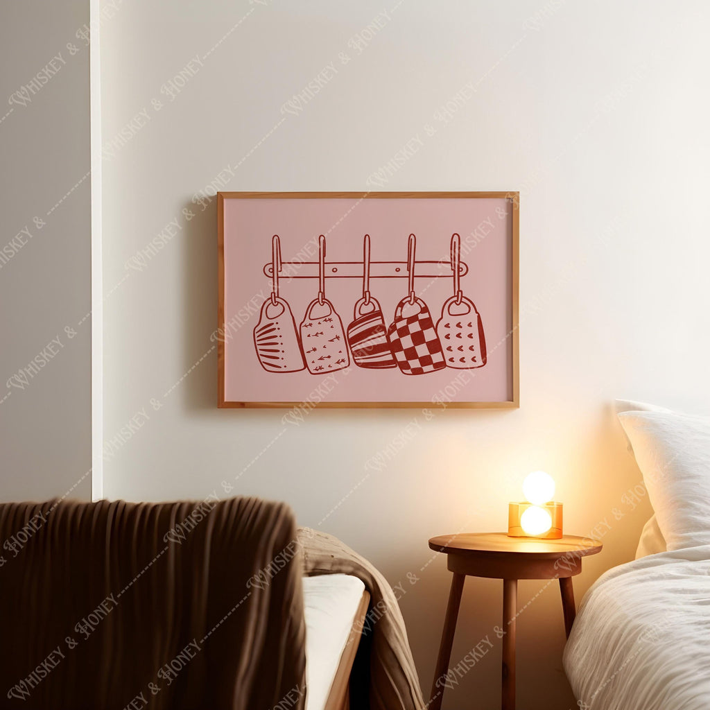 Coffee Mugs Art Print