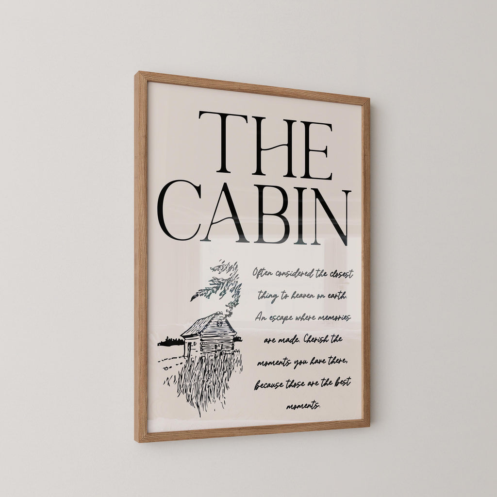 The Cabin Print