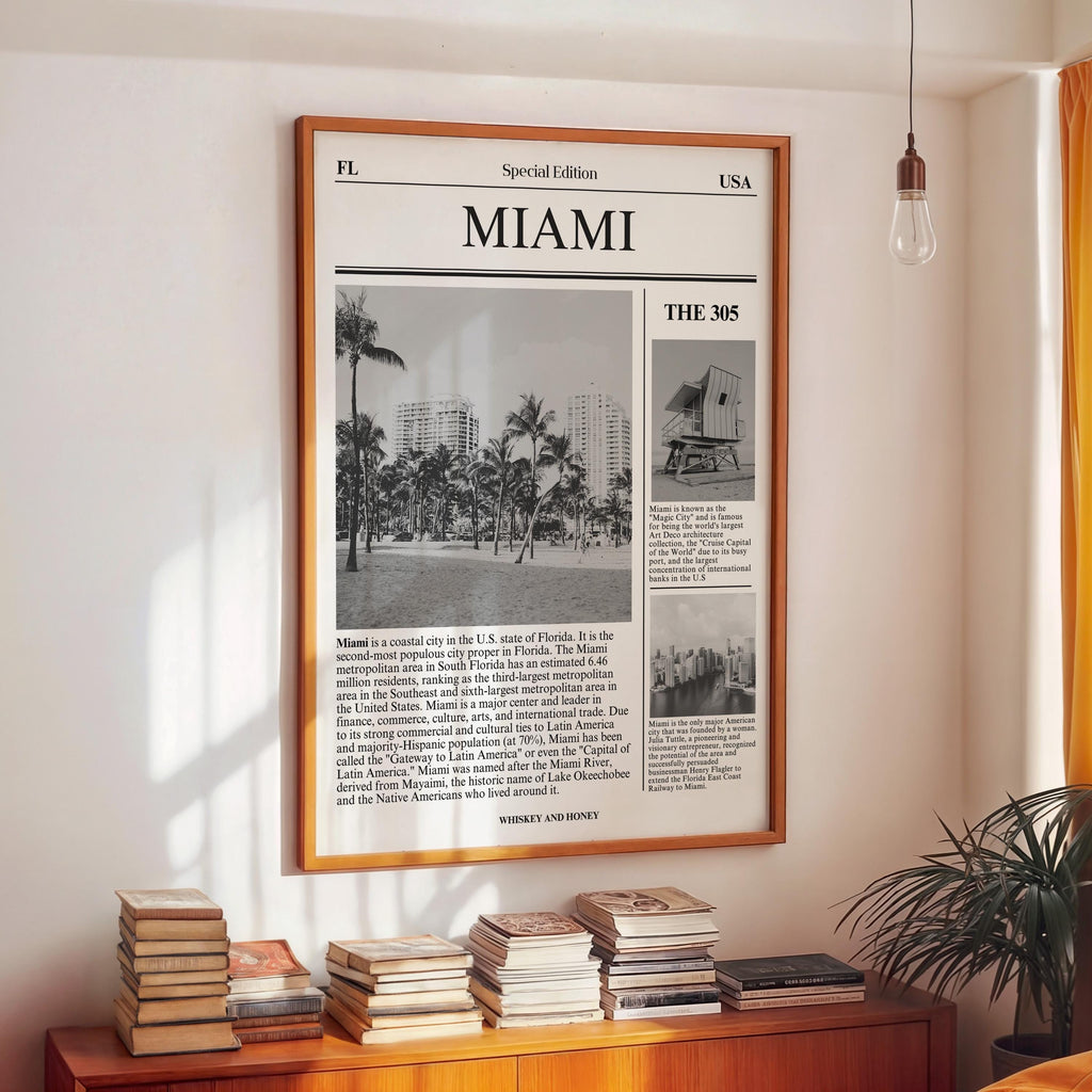 Miami Newspaper Print