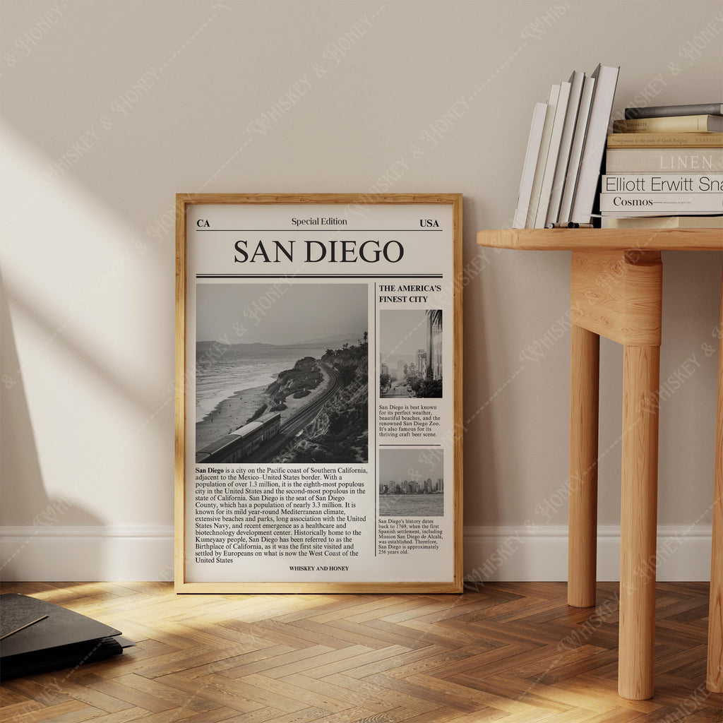 San Diego City Newspaper Print