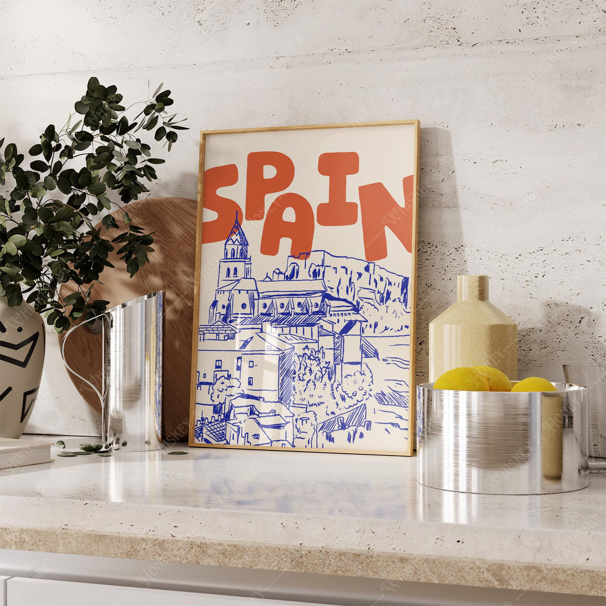 Spain Travel Print