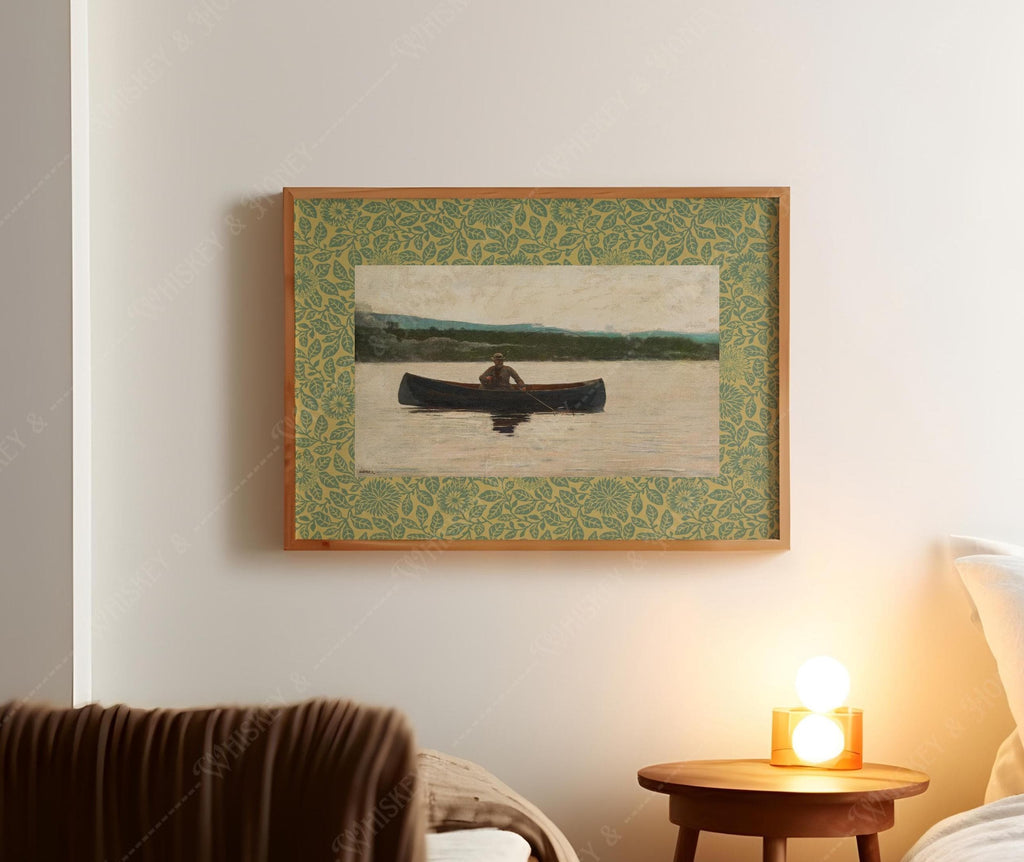 Vintage Fisherman Print