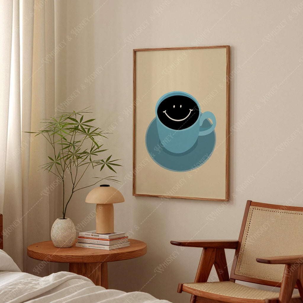 Happy Coffee Print
