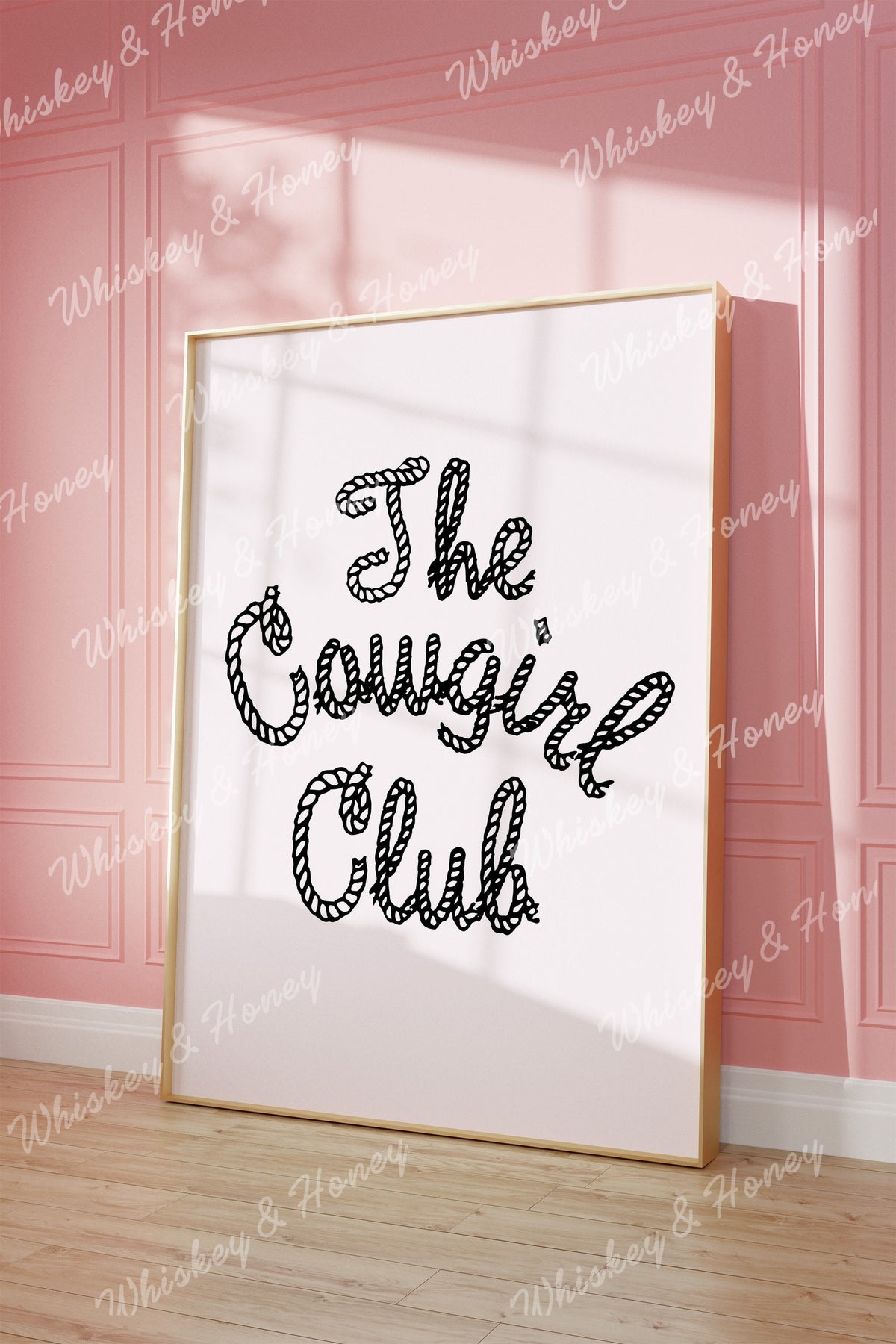 The Cowgirl Club Rope Print