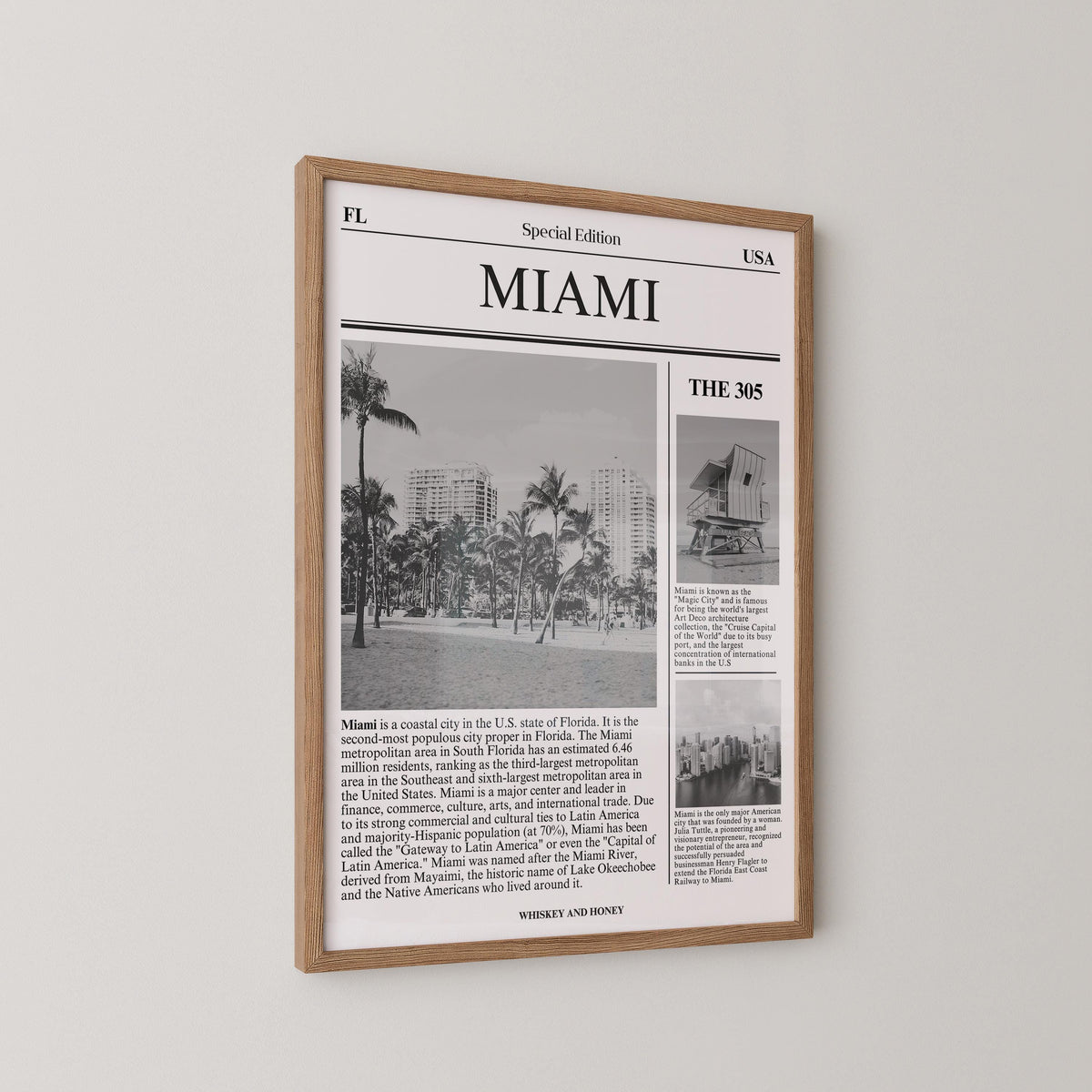 Miami Newspaper Print