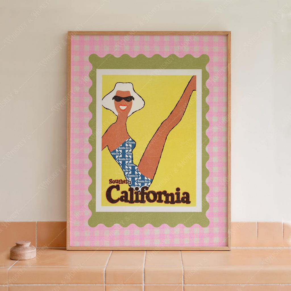 Southern California Travel Print