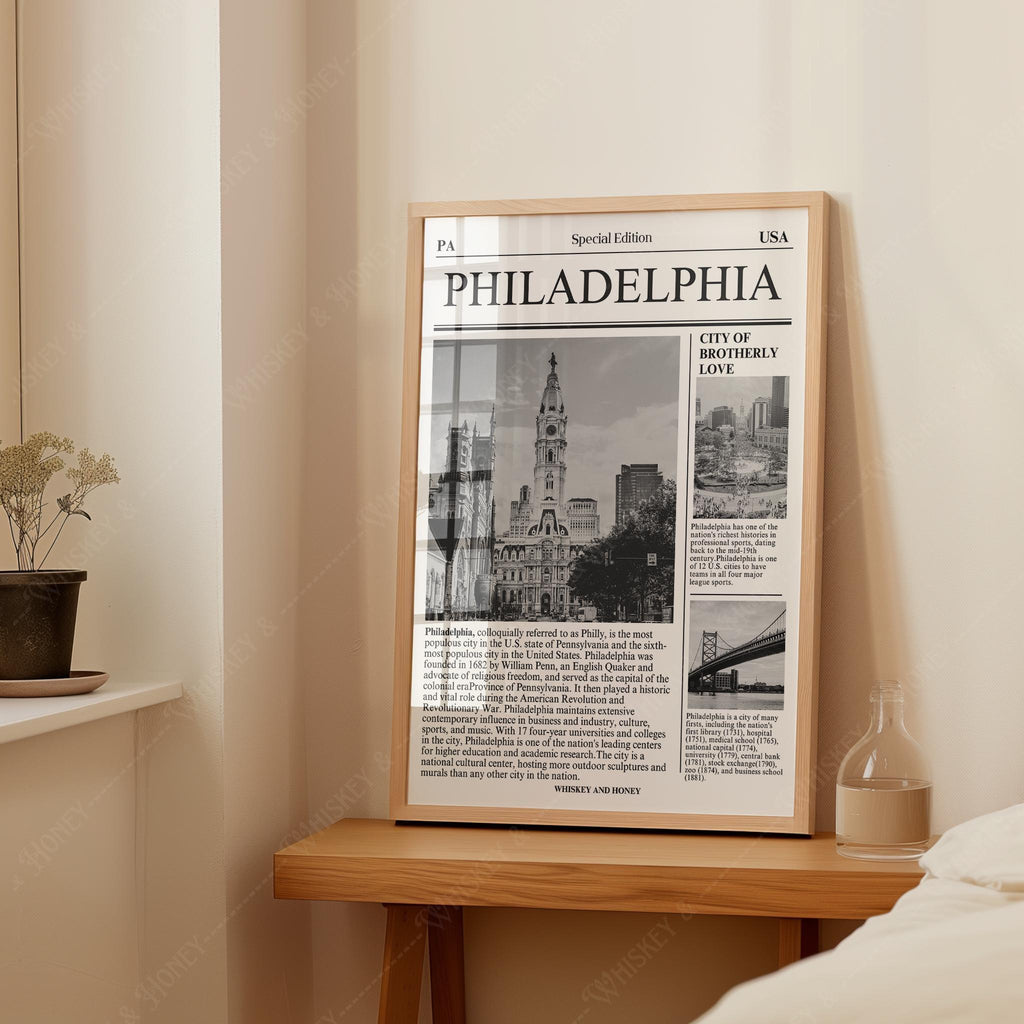 Philadelphia Newspaper Print